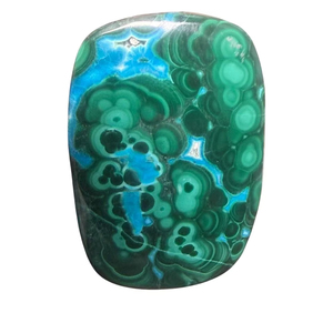 Lote de cabujones de piedra natural de crisocola y malaquita - Gemas al por mayor, lote de gemas a granel y joyería - Product Image 1