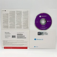 Paquete de Venta al por Menor de Windows 10 Pro en DVD con Clave de Activación Global 100% Online, Licencia en Stock, Licencia de Windows 10 Pro en DVD FPP, Envío Rápido