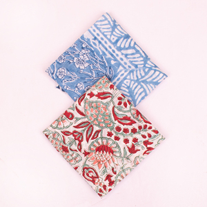 Trending Cotton Bandana Floral Summer Wristband Unisex Pets Hair Covering Indian Heritage Fashion <b>Accessory</b> Paisley Wraps - Product Image 2
