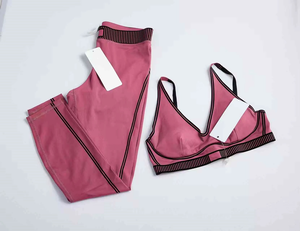 Nouveauté : Ensembles de sport sans couture pour femmes, dégradés, respirants, en maille nid d'abeille, pour yoga, vêtements de yoga recyclés - Product Image 3