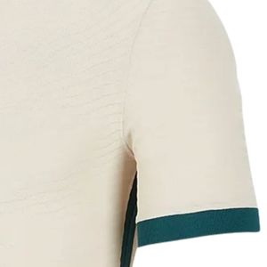 Men White Polo Soccer Jersey Short Sleeve Polyester <b>Athletic</b> Football Shirt Casual Team Training Match Sports Wear Apparel - Product Image 6