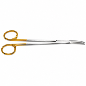 Ciseaux de chirurgie esthétique Gorney en acier inoxydable de qualité chirurgicale, lame courbée de 7,5 pouces, ciseaux pour chirurgie plastique - Product Image 2