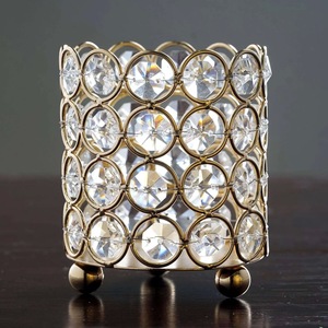 Support de bougie en cristal artisanal, durable et personnalisable, élégant, pour table à manger, mariage, fête, décoration de la maison - Product Image 6