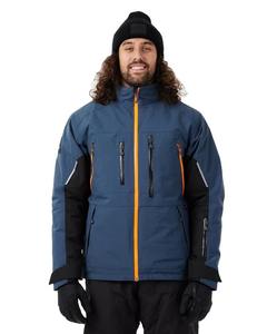 Veste de randonnée personnalisée en usine pour hommes Vêtements imperméables coupe-vent d'extérieur Veste de ski pour la neige - Product Image 1