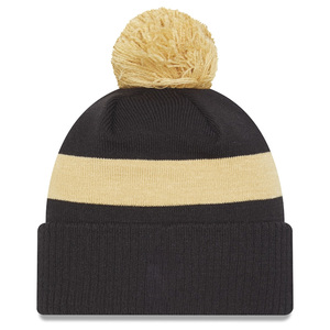 Bonnet en tricot personnalisé avec logo, bonnet d'hiver en fausse fourrure de haute qualité avec pompon pour femmes et hommes, couvre-chef - Product Image 5