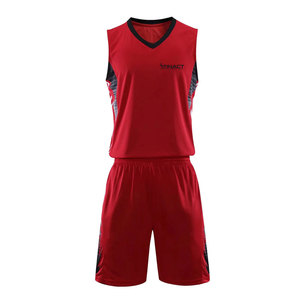Conjunto de Uniforme de Baloncesto con Servicio OEM, Tejido de Poliéster Transpirable que Absorbe la Humedad para Mayor Comodidad Durante los Juegos - Product Image 1