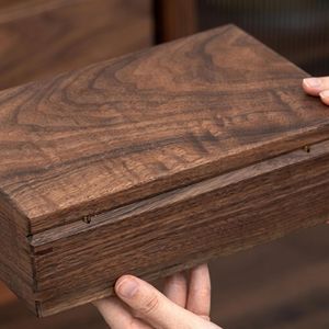 Wooden Craft Storage <b>Box</b> with Compartments Premium Handmade Organizer for <b>Sewing</b> Supplies Art Materials Office Essentials and Ho - Product Image 3