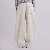 Pantalones Vaqueros Negros Holgados Personalizados para Hombre, Diseño Original, Nueva Colección, Pantalones Vaqueros Holgados de Mezclilla, Pantalones Polar Skate para Chicos Grandes