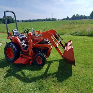 Tracteur Kubota BX23S 4x4 Mini tracteur agricole avec pelle rétrocaveuse et chargeur frontal - Product Image 5