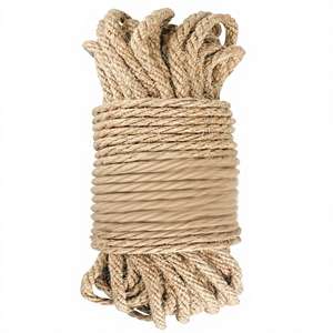 Corde en jute écologique – Corde en fibre naturelle résistante pour les travaux manuels, l'emballage cadeau, le macramé et la décoration intérieure - Product Image 4