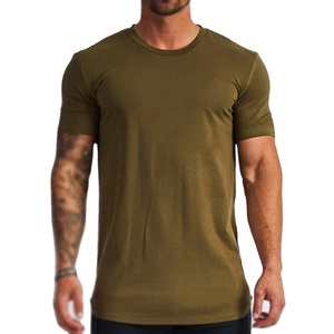 Camiseta Blanca de Manga Corta para Hombre, Corte Regular, Cuello Redondo, Tejido de Punto Transpirable, Informal, Color Sólido, 100% Algodón Jersey - Product Image 2