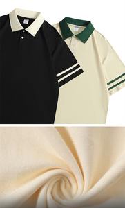 Camisas Polo de Alta Calidad para Hombre, al por Mayor, Tallas Grandes, Transpirables, con Patrón Sólido o Estampado, Estilo Casual, para Golf - Product Image 4