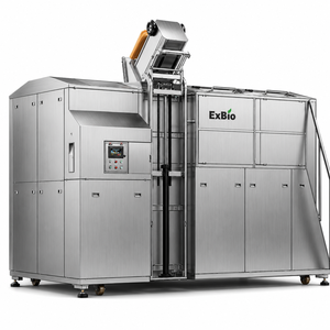 Machine de compostage des déchets alimentaires industriels pour hôtels, restaurants, usines et cuisines industrielles, fonctionnement à commande intelligente, opération éco-responsable en cuisine. - Product Image 6