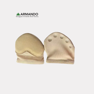 Zapatillas de Danza con Media Suela para Ballet y Danza Lírica, con Almohadillas para los Pies - Product Image 1