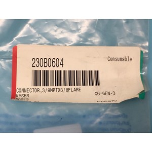 2 CONECTORES FLUOROWARE C6-6FN-3, 3/8 MPT X 3/8 - Equipo y Piezas de Semiconductores de Confianza de Marca Global - Product Image 3