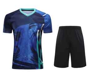 Conjuntos Deportivos Personalizados para Hombres, Mujeres y Niños, Trajes de Bádminton, Tenis de Mesa y Voleibol, Jersey para Verano, Nueva Ropa de Tenis Personalizada - Product Image 2