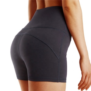 Shorts de sport pour femmes, extensibles, pour le fitness, le yoga, la course à pied, entraînement quotidien, taille haute, vêtements de sport actifs - Product Image 5