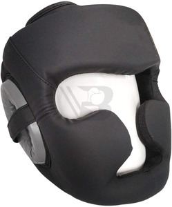 Protège-tête de combat de haute qualité, personnalisé, pour le kickboxing, dernier design, protège-tête de sparring, en cuir PU, protège-tête MMA - Product Image 4