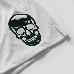 Pantalones Cortos Deportivos de Malla para Hombre MOE, Diseño Personalizado con Gráfico de Calavera, Cordón Elástico, Rendimiento en Entrenamiento, Fabricante OEM - Product Image 6