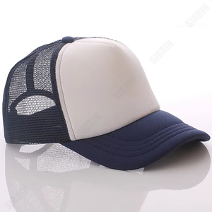 Gorra Trucker SIBRIN Personalizada de 5 Paneles, Blanca y Verde, con Malla, Visera Curva, para Deportes de Motor, Skateboarding, Uso Diario, Casual y Deportivo - Product Image 5