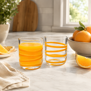Verres à boire transparents en borosilicate faits à la main de 280 ml, sans plomb, pour whisky, eau, jus, réutilisables, en gros - Product Image 5