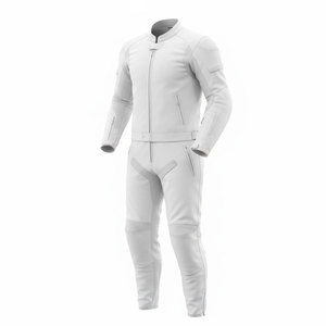 Nouvelle combinaison de moto pour hommes adultes, en cuir, imperméable, légère, confortable, pour la conduite à moto, les voyages en plein air, la route et le quotidien - Product Image 1