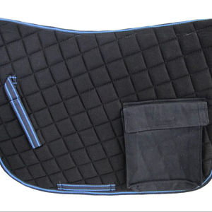 Nuevas y Elegantes Almohadillas para Silla de Montar de Doma con Bolsillo, Espuma Cómoda, Equipo de Equitación al por Mayor, Tela Premium - Product Image 1