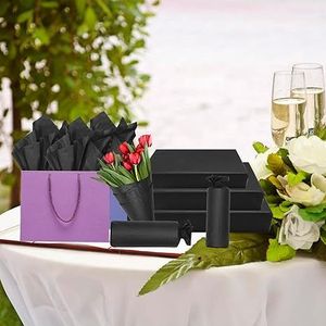 100 Fogli di Carta Velina Dorata 12 X 20 Pollici in Confezione Grande per Matrimoni, Compleanni e Progetti Fai-da-Te, Confezioni Artistiche e Artigianato - Product Image 2