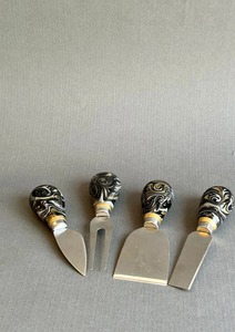 Modern Charcuterie <b>Cheese</b> <b>Knife</b> <b>Set</b> Premium Metal Cutlery for <b>Cheese</b> Presentation Boards - Product Image 3