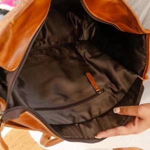 Newest Saddle Blanket Hand Tooled Leather Western Women's Tote Bag <b>Conceal</b> Carry Handbag Genuine Leather Large Shoulder Purse - Product Image 6