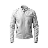 Veste de motard en cuir de vache véritable pour homme, classique, noire, hiver, fabricant et fournisseur OEM ODM en gros