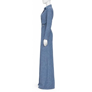 Elegant Design Turn-down Collar Tracksuit High Quality Women New One <b>Wool</b> Blend Suit Set Full Length <b>Pants</b> With Belt Autumn Wea - Product Image 4