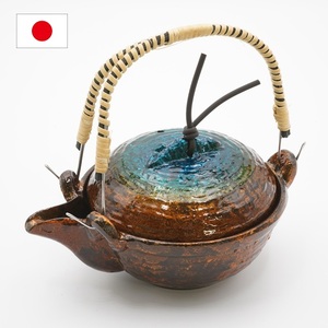 Pot Takefuta Katakuchi, pot Dobin-mushi, petit pot en aluminium fabriqué au Japon avec un revêtement spécial par un artisan japonais qualifié - Product Image 1