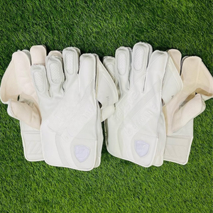 Gants de gardien de but professionnels légers pour hommes, personnalisables, couleur unie, pour le cricket - Product Image 2