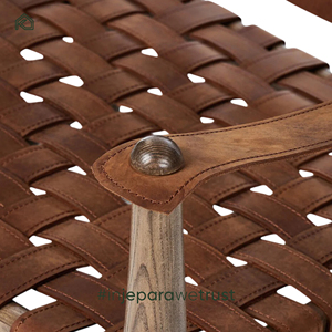 Silla de Diseño Francés Moderno con Estructura de Madera de Teca Sólida y Cojín de Espuma - Silla de Salón para Apartamento - Yasa - Product Image 2