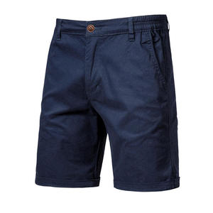 Men's Fashion Cotton <b>Shorts</b> Comfortable 100% Cotton Customizable Logo Solid Pattern - Product Image 2