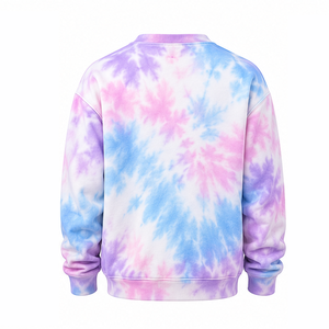 Sudaderas Personalizadas con Estampado Tie Dye para Hombre y Mujer, Cuello Redondo, Suaves, Casuales, para Uso Diario, Fabricante Mayorista - Product Image 2
