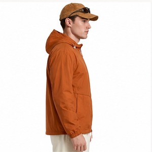 Top Quality Mens Windbreaker Jacket Breathable Performance <b>Coat</b> For Training Jogging Hiking And Everyday Comfort - Product Image 2