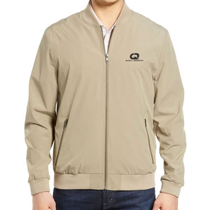 Blouson d'hiver décontracté pour homme à col montant, en nylon, avec fermeture éclair, doublure intérieure douce, coutures robustes, qualité durable - Product Image 4