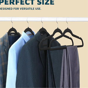 Fabricant OEM/ODM Vietnamien – Cintres en Velours Antidérapants Écologiques Moulés par Injection, Gain de Place pour Armoire et Penderie - Product Image 3