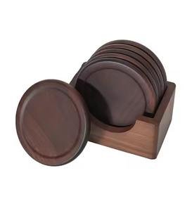 Ensemble de sous-verres décoratifs en métal - Multifonctionnels, écologiques, durables, modernes, protège-table pour placer les boissons - Product Image 5