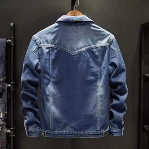 Vestes en jean pour hommes LUXE ATTIRE INDUSTRY - Doublure en lin à séchage rapide, mode décontractée d'hiver, 100% coton, prix de gros abordable - Product Image 2