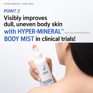 Brume Corporelle Minérale Apaisante Hydratante Soin des Pores Lissante à la Kératine Solution de Soin Corporel pour Peaux Sensibles - Product Image 4