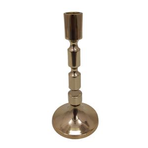 Bougeoir de luxe de petite taille de forme ronde en nickel et aluminium pour décoration de la maison fait à la main en vrac personnalisé - Product Image 2