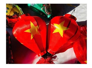 OEM/ODM Foldable Silk <b>Lanterns</b> High Quality Waterproof Fabric Pendant <b>Lanterns</b> - Product Image 6