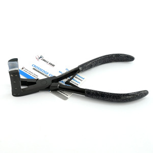 Outils d'extension de cheveux sur mesure Extensions de trame noire Pince à ruban pince d'étanchéité Pince à cheveux en acier inoxydable - Product Image 4
