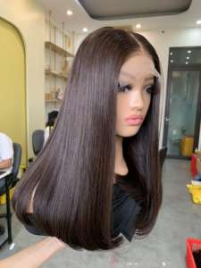Asian 100% Virgin <b>Remy</b> <b>Human</b> <b>Hair</b> <b>Extension</b> Single Weft Colored Bone Straight Silky - Product Image 4