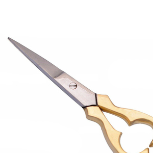Embroidery <b>Sewing</b> Nail Cuticle <b>Scissors</b> Gold Handle German Stainless Steel Beautiful Design Beauty Multipurpose <b>Scissor</b> - Product Image 5