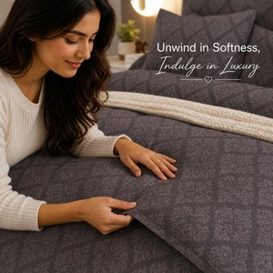 High Quality <b>Comforter</b> Set for Home and Hotel Bedding Soft Comfortable All Season Bed Cover Available at Export Price from India - Product Image 3