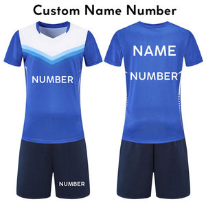 Camiseta Deportiva Personalizada de Voleibol con Absorción de Humedad, Impresión de Número, Nombre y Color del Equipo - Product Image 1